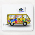 Magic Hippie Van mousepads