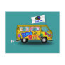 Magic Hippie Van Postcards