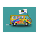 Magic Hippie Van postcards