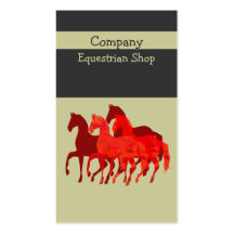 Magic  Horses Business Card
