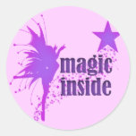 Magic inside sticker
