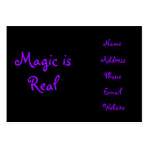 Magic is Real-business cards