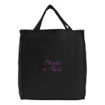 Magic is Real-embroidered bag embroidered bags