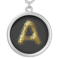 Magic jewellery  - unique style with letter A