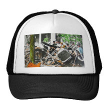 Magic Lantern Car Wreck Mesh Hats
