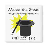 Magic Me/ Magician's Hat magnets