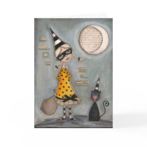 Magic Moon - Greeting Card