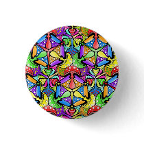 Magic Mushroom Pinback Buttons