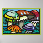 Magic Mushrooms Poster posters