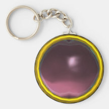 MAGIC PINK PURPLE AMETHYST GEM STONE KEYCHAINS