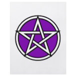 Magic Purple Pentagram flyers