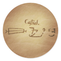 Magic Seal Angel Cassiel Protection Magic Charms