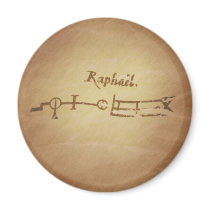 Magic Seal Angel Raphael Protection Magic Charms