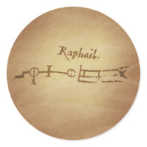 Magic Seal Angel Raphael Protection Magic Charms