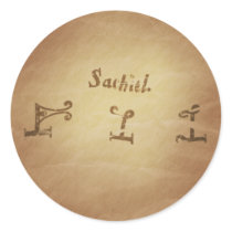 Magic Seal Angel Sachiel Protection Magic Charms