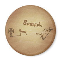 Magic Seal Angel Samael Protection Magic Charms