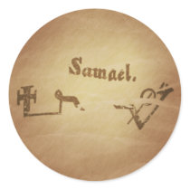 Magic Seal Angel Samael Protection Magic Charms