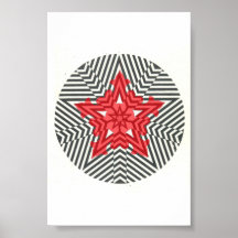 Magic Snowflake Trance  Posters