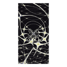 Magic Spiderweb Photo Card Template