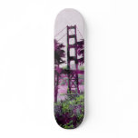 Magic Sunset Bridge pink_lime skateboards