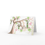 Magic Trees Baby GIRL in a Pod Card