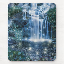 Magic waterfall mousepad