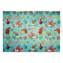 Magical Cars Pattern cards