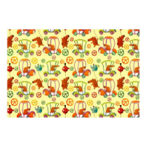 Magical Cars Pattern posters