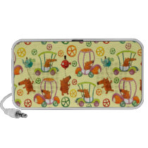Magical Cars Pattern speakers
