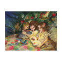 Magical Christmas postcards