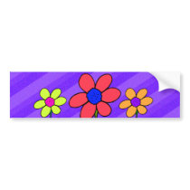 Magical Daisies Bumper Sticker