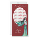 Magical Fairy Christmas Photo Card Template photo cards