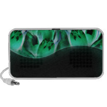 Magical greenish texture speakers