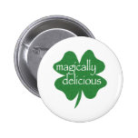 magically delicious pinback button