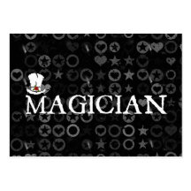Magician and Hat Business Card Templates