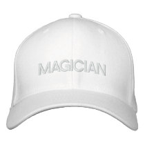 MAGICIAN EMBROIDERED BASEBALL CAP