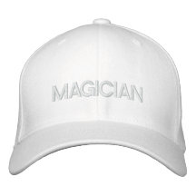 MAGICIAN EMBROIDERED BASEBALL CAP