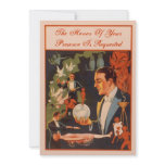 Magician Fortune Teller Crystal Ball Party invitations