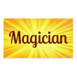 Magician Sunshine Business Card