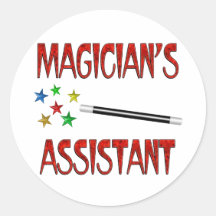 Magicians Assistant Sticker