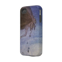 Magicians Cape John Bauer Fairytale Illustration Iphone 4 Tough Case