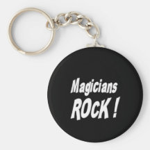 Magicians Rock! Keychain