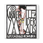 Magnet: Art Nouveau - Cabaret Fledermaus