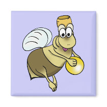 magnet "bee" cartoon