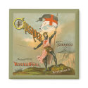 MAGNET ~DESIGN VINTAGE CRUSADER VA. TOBACCO AD!