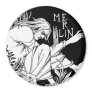 Magnet : Merlin -  by Aubrey Beardsley
