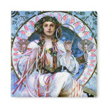 Magnet: Mucha - Slavia - Art Nouveau - Secession