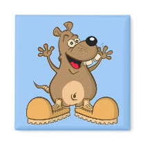 magnet "rodent" cartoon
