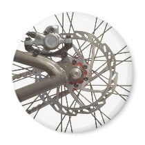 Magnet with Bicycle Back Wheel