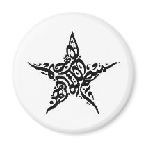 Magnet with Bismillah Star Motif